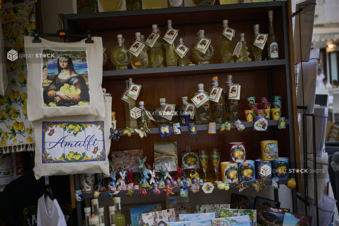 Souvenir shop on the Amalfi coast