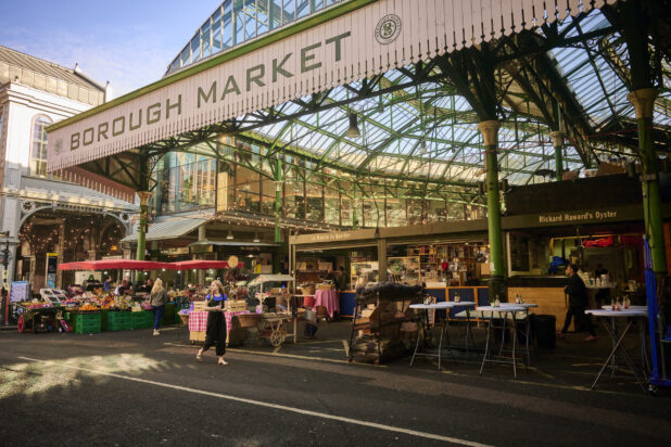 Outside Photo of Borough Market in London, England