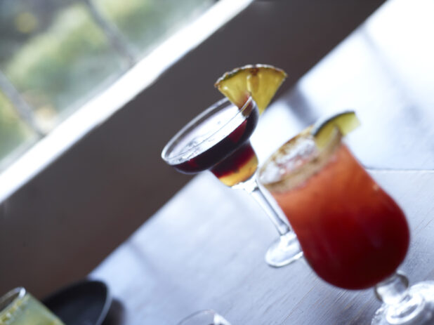 Assorted Cocktails on a Restaurant Table – Variation 4