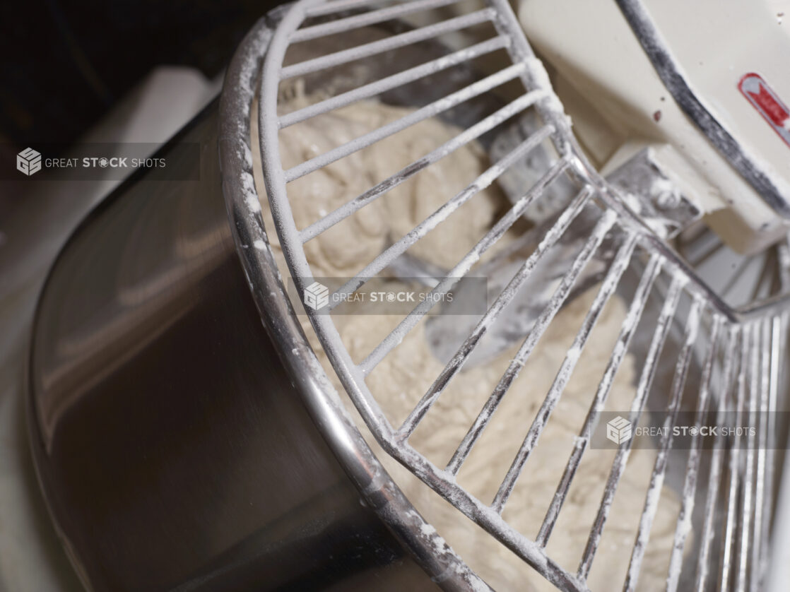 Pizza Dough Mixer Machine Close Up